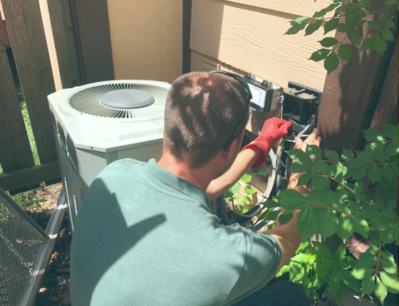 AC replacement installation