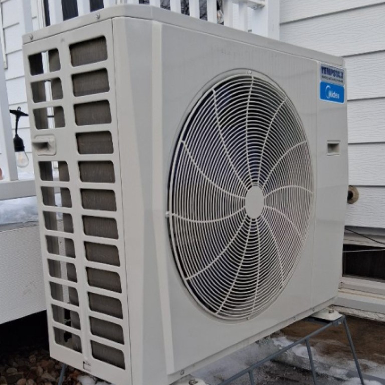 external heat pump unit