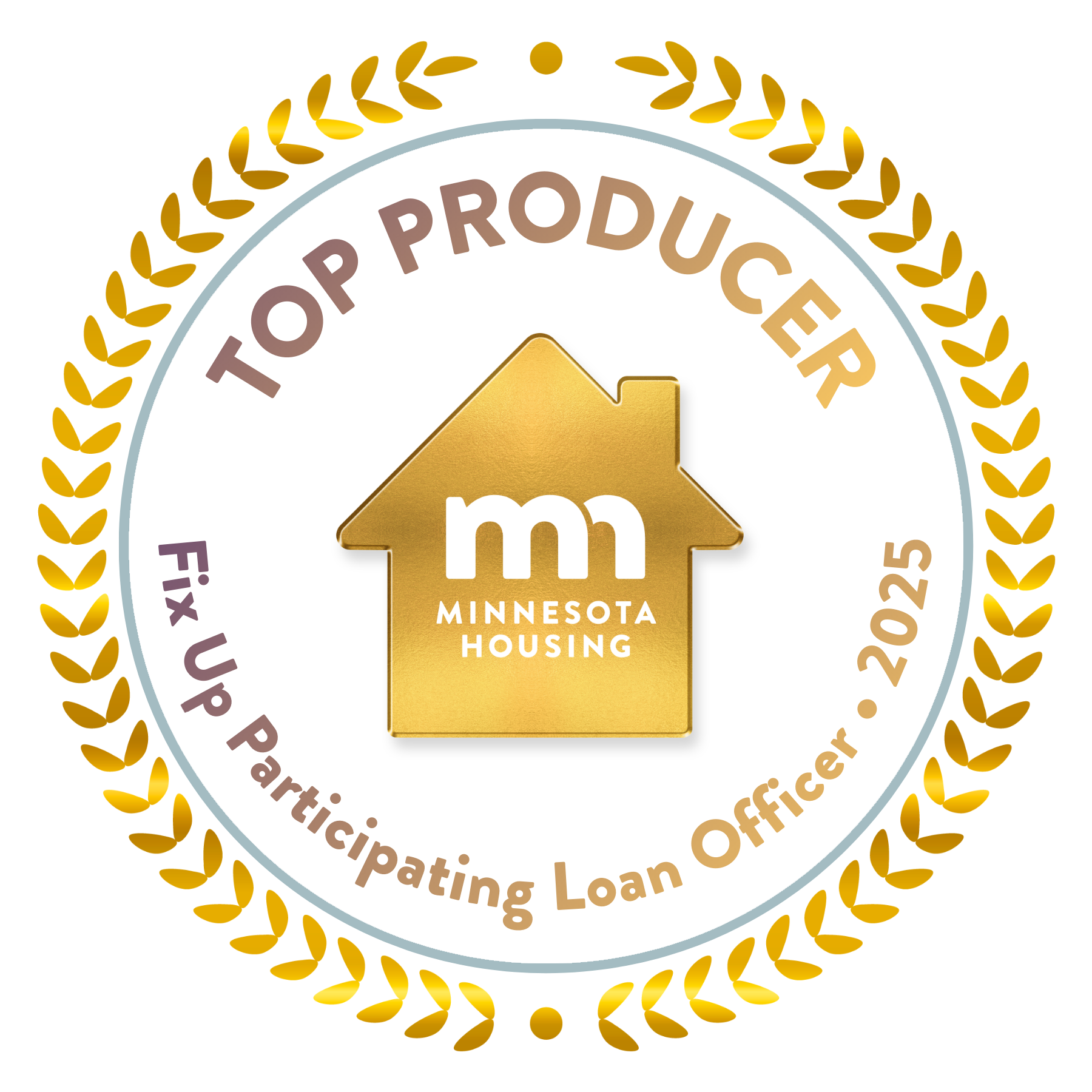MN Housing Top Producer Loan Officer Logo