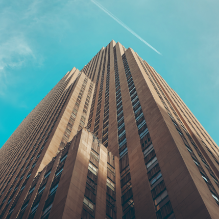 multi-story tower building