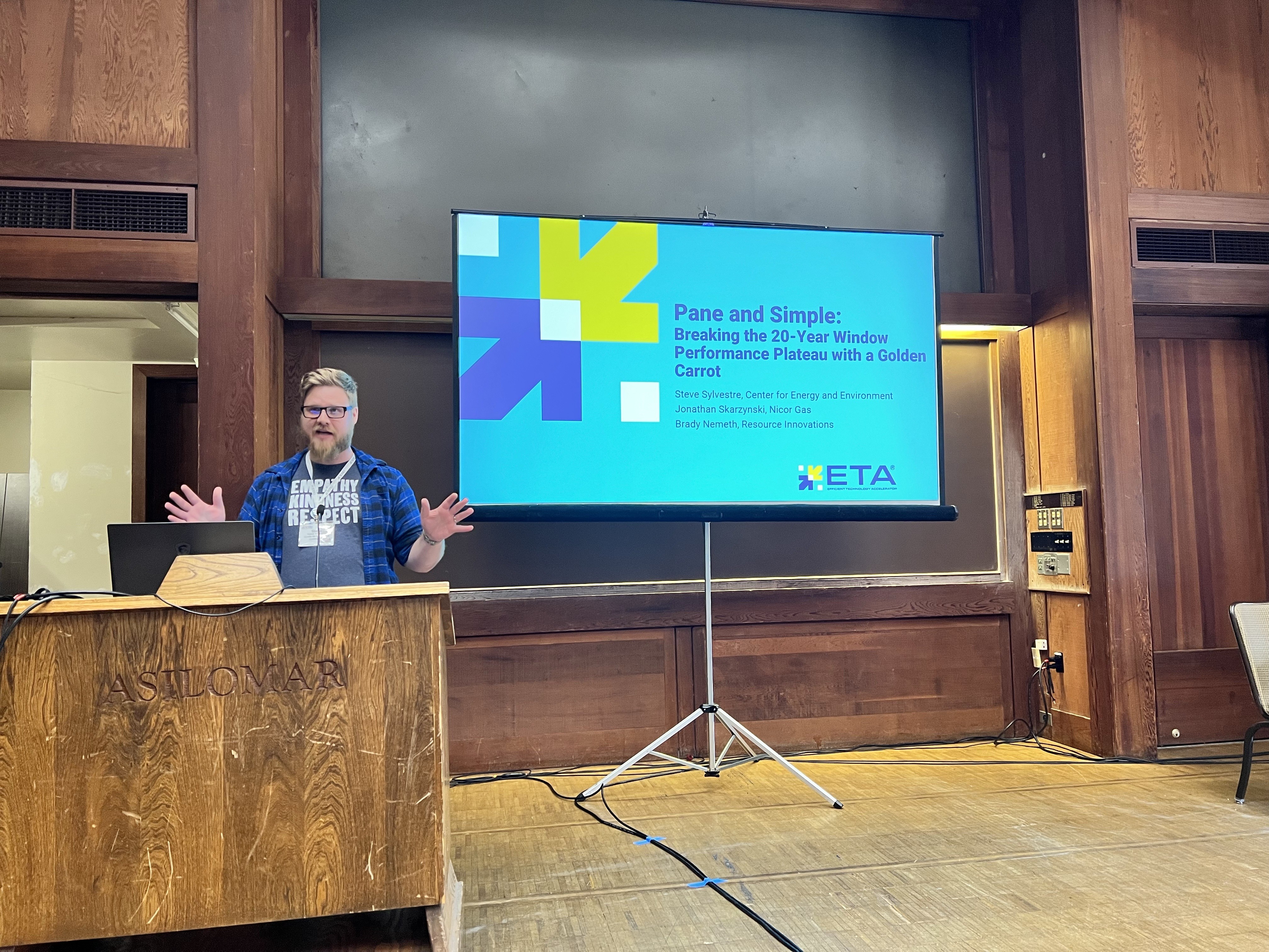 Steve Sylvestre presenting