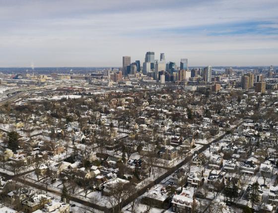 city of minneapolis in the winter