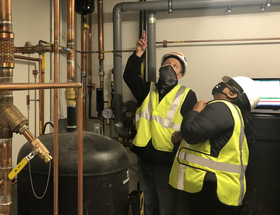 CEE staff on the job