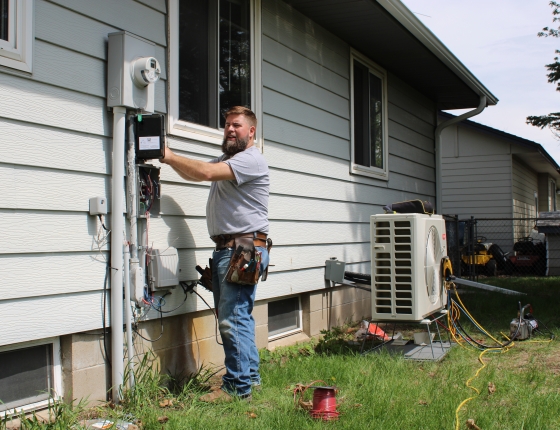 Habitat for Humanity installation