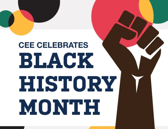 graphic for Black History Month