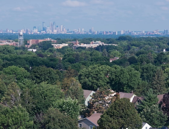 aerial view of minnesota