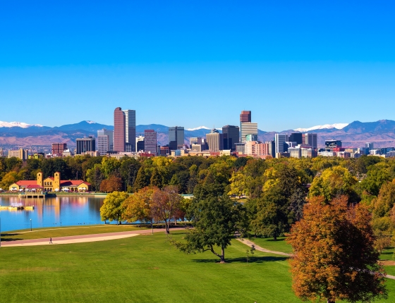 Denver city skyline