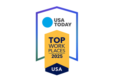 badge saying that CEE is a top workplace in 2025