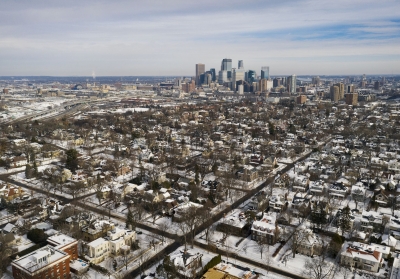 city of minneapolis in the winter