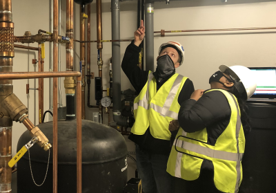 CEE staff on the job