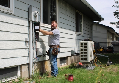 Habitat for Humanity installation