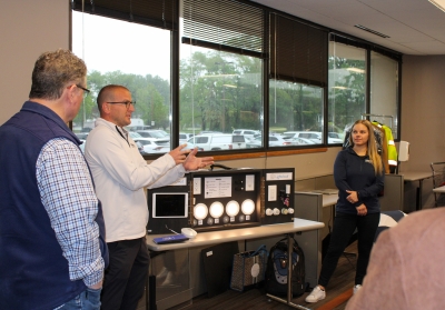 LLLC live demo at the training