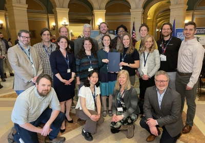 CEE staff at partners at MN legislature