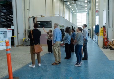 group at Daikin Applied facilities tour
