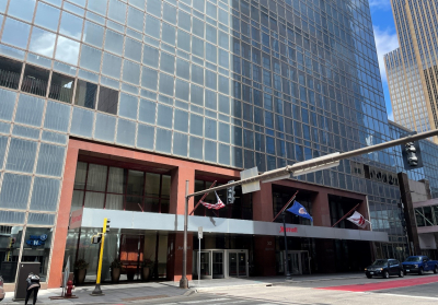 Marriott City Center front entrance