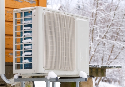 heat pump in winter