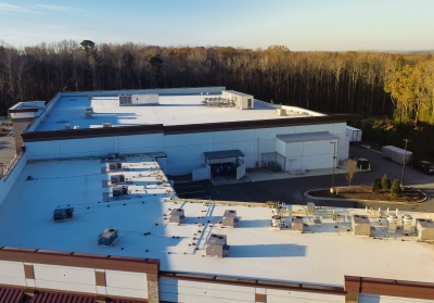 commercial building rooftop