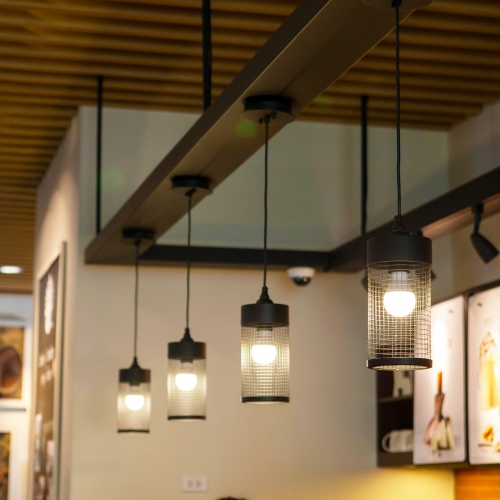 Lights over counter