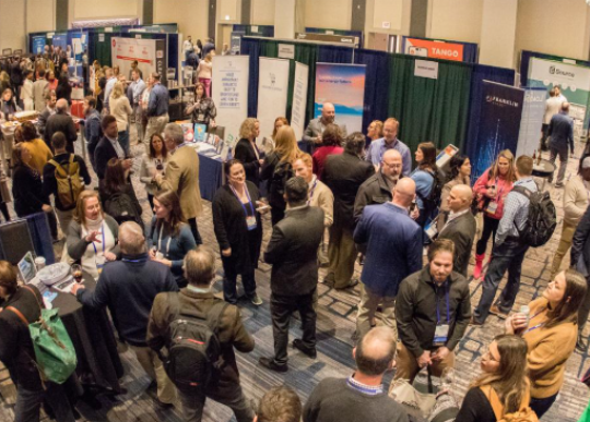 people at conference