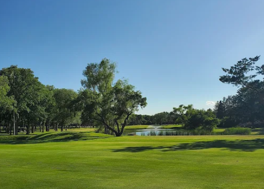 golf course on a sunny day