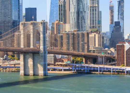 a bridge over a body of water