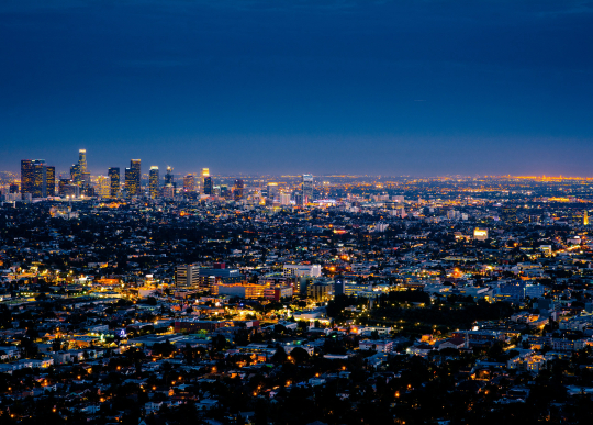 los angeles skyline 