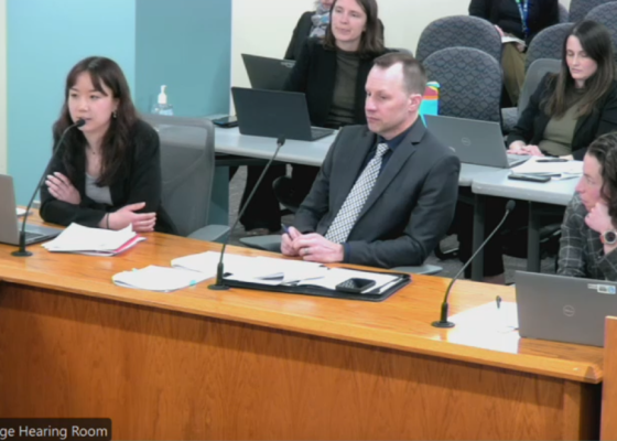 CEE and partner representatives speaking at the PUC