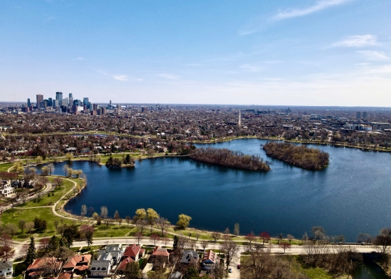 spring in Minneapolis