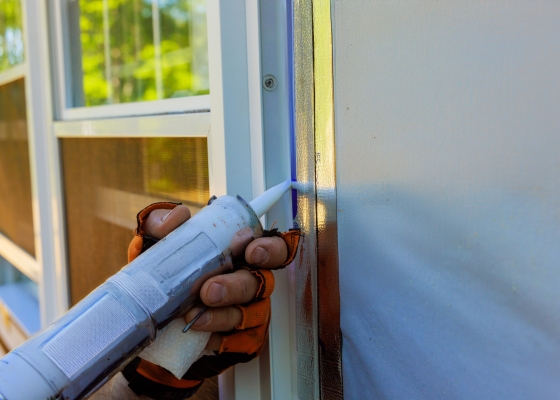 air sealing around window