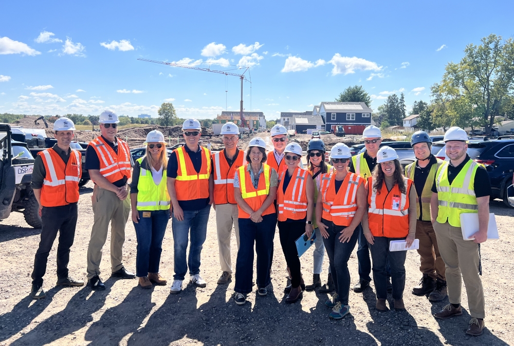 group picture of The Heights tour