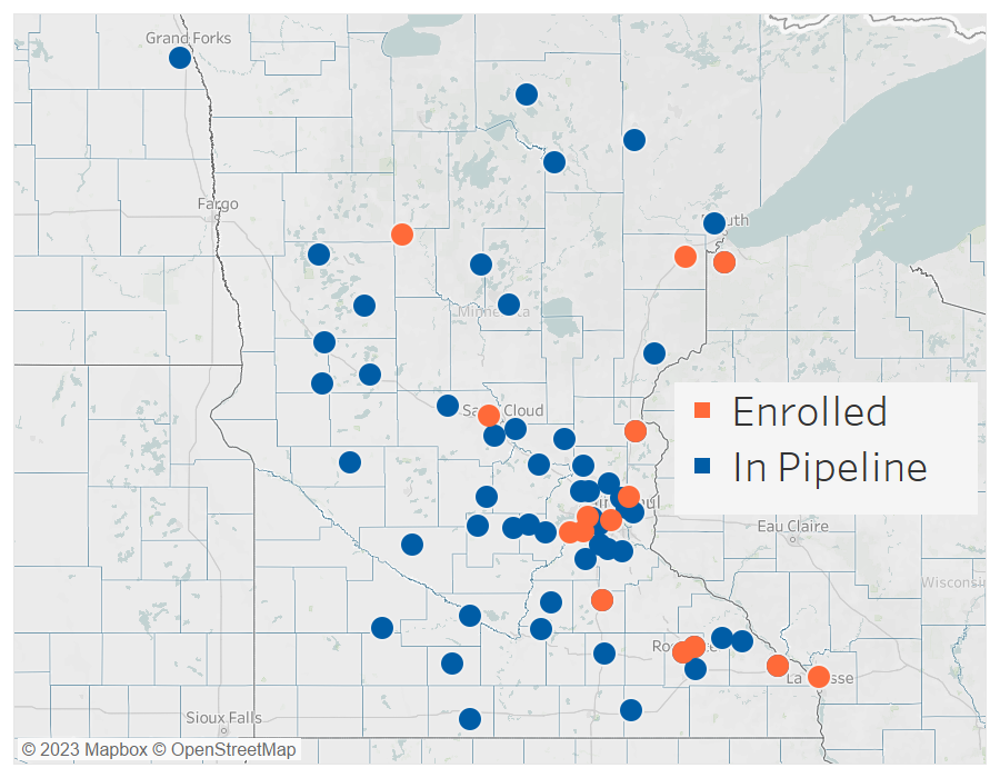 preferred contractor network map