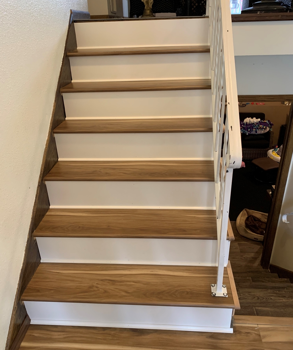 New stairs