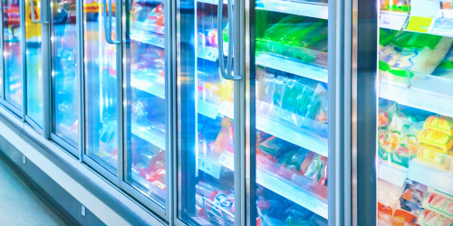 Supermarket fridge