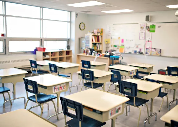 Elementary classroom