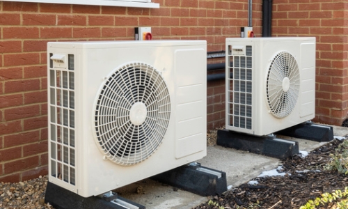 duel air source heat pump 