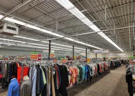 Interior store lighting