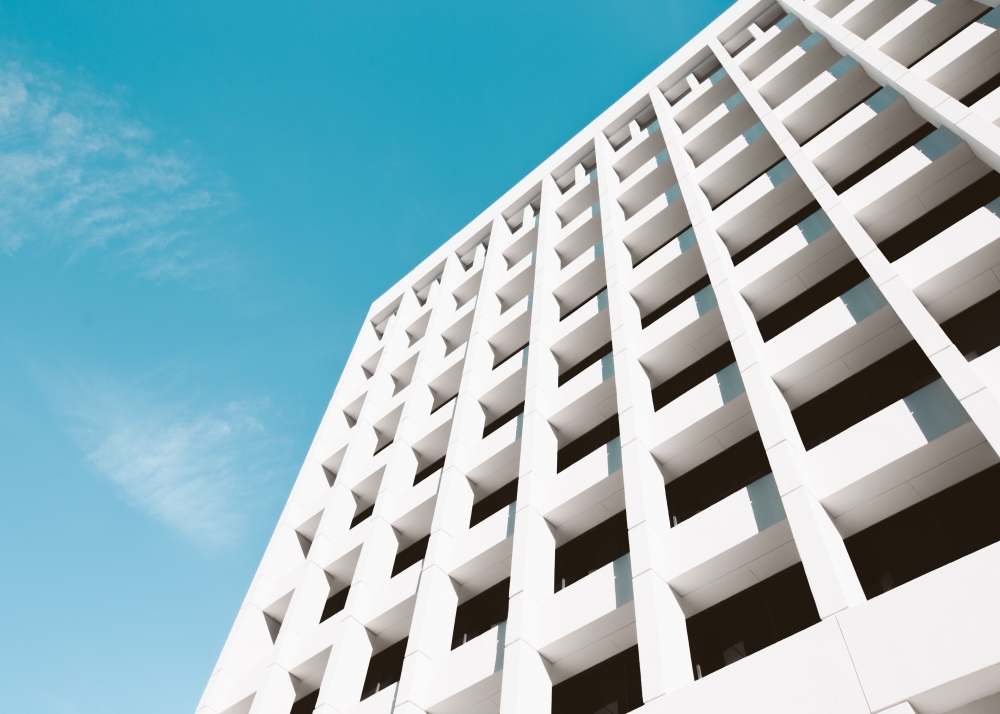 building exterior and sky